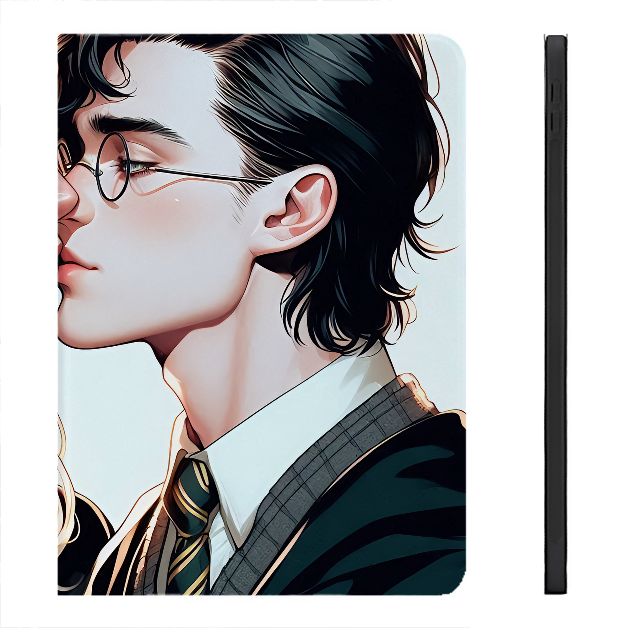 （画像用） Harry Potter ハリー・ポッターシリーズ IPadケース ペンホルダー付き ブックスタイルデザイン